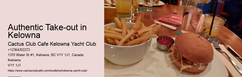 Fine Dining Indulgence in Kelowna