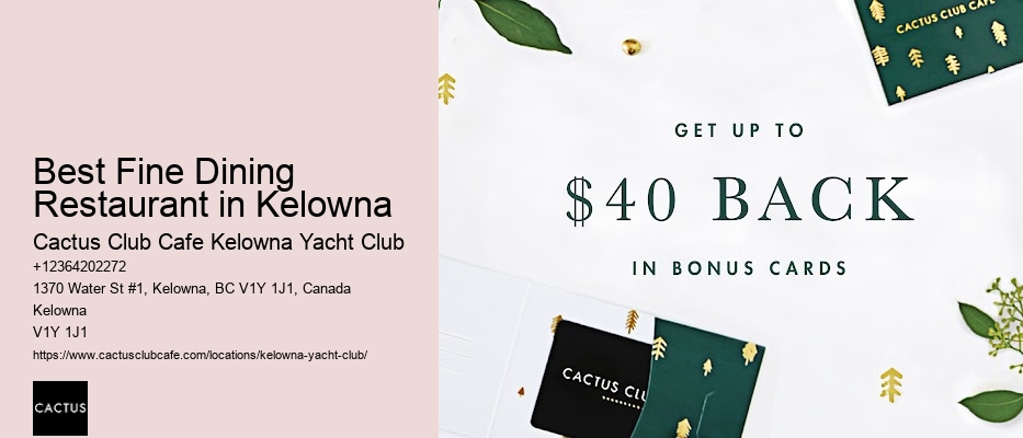 Kelowna's culinary scene uncovered