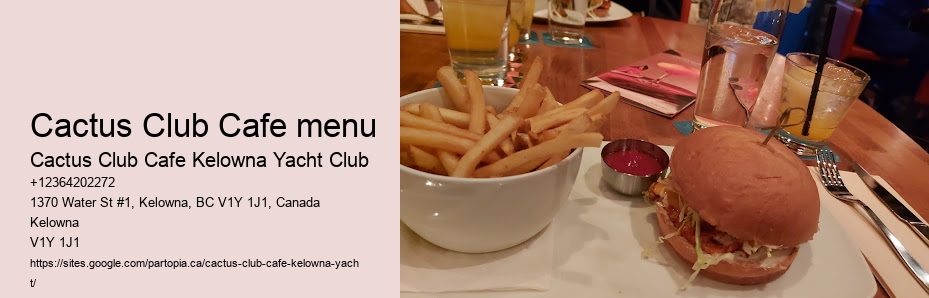 Kelowna Seafood Restaurants