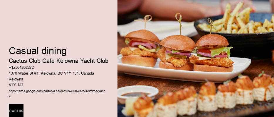Affordable dining Kelowna