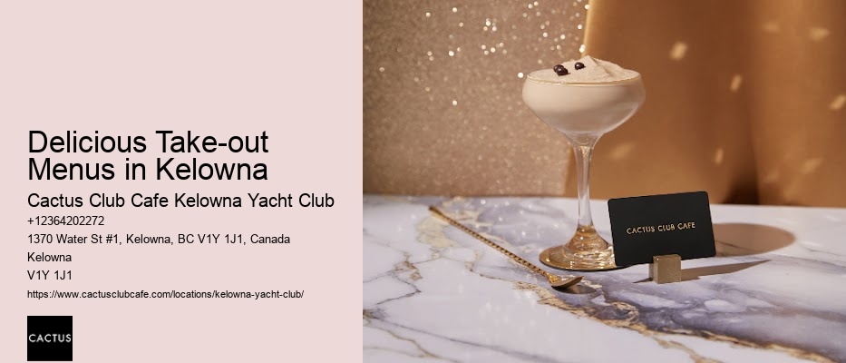 Kelowna International Cuisine Restaurants