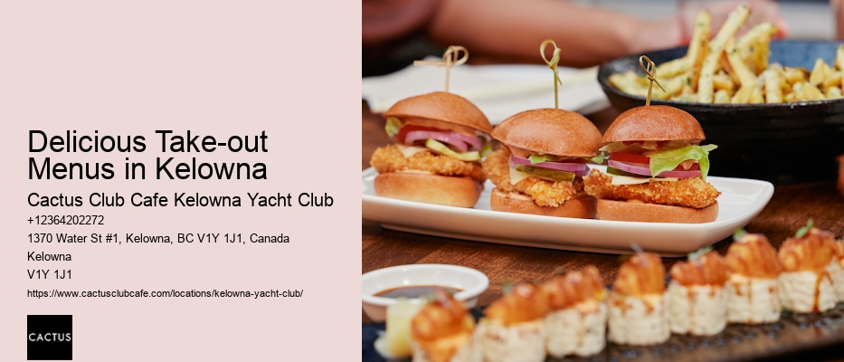 Peek into Kelowna's dining scene