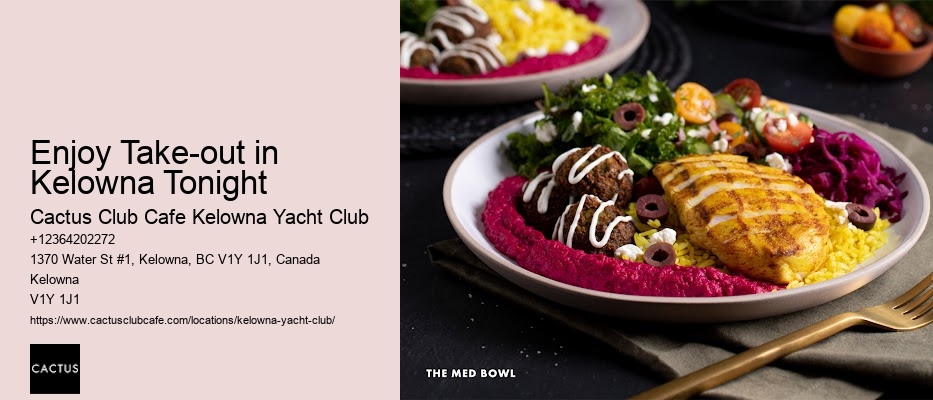 Kelowna Restaurants with Scenic Views
