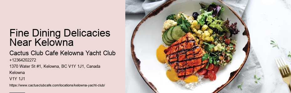 Kelowna's dining scene