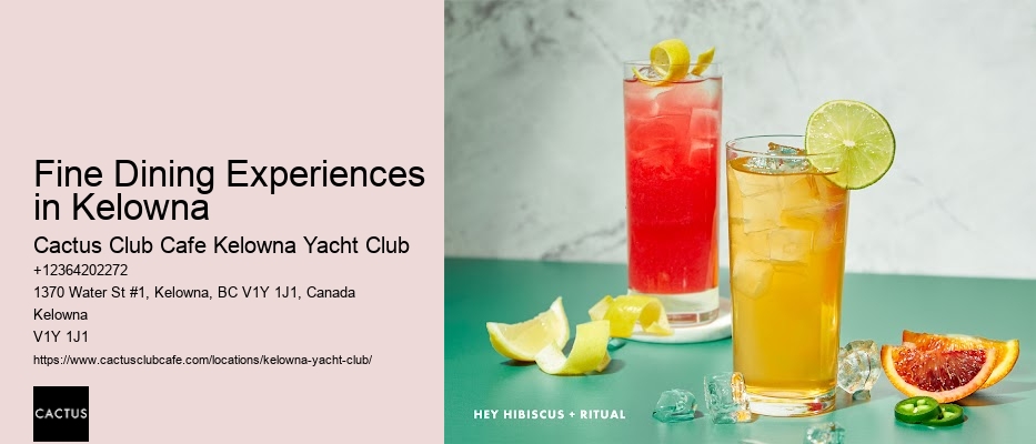 Kelowna's gastronomic exploration