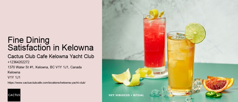 Kid-friendly restaurant Kelowna
