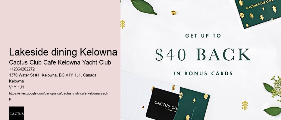 Take-out Temptations Await in Kelowna