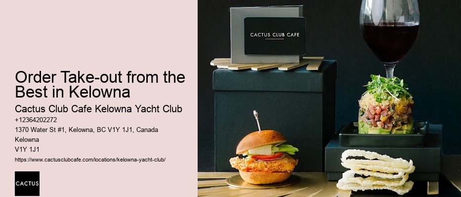 Kelowna's dining experiences decoded