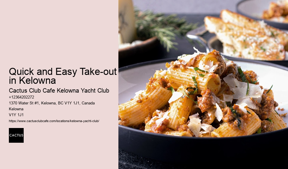Kelowna's hidden gastronomic delights