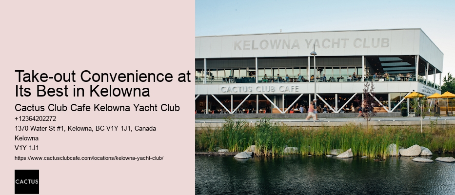 Explore dining in Kelowna