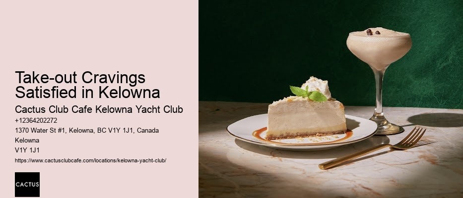 Unveil Kelowna's dining discoveries