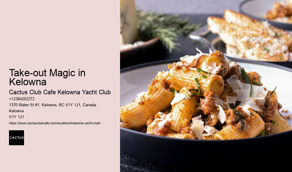 Kelowna's culinary diversity