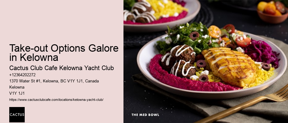 Kelowna dining experience