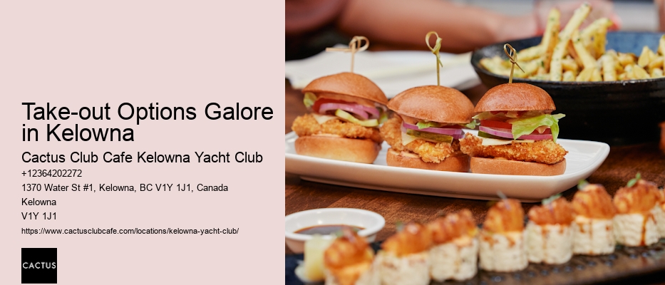 Kelowna Dinner Spots