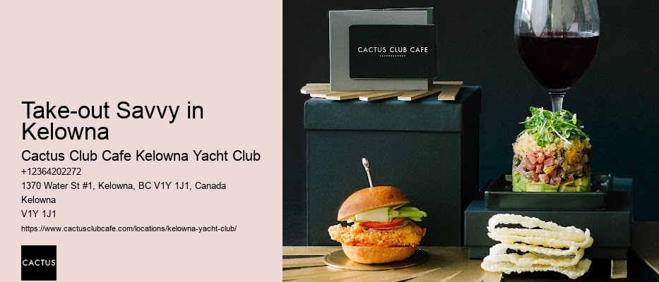 Kelowna restaurant with vegan options