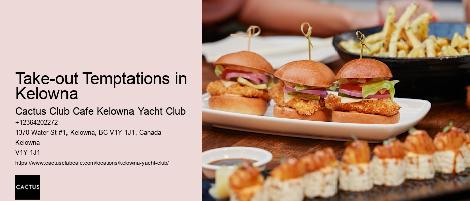 Kelowna's culinary map