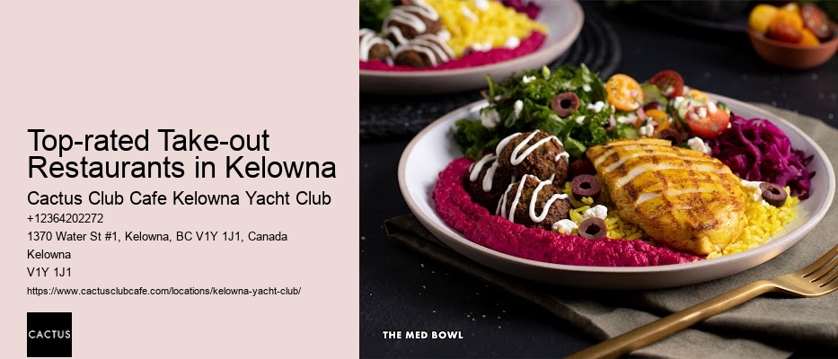 Kelowna's dining delights revealed