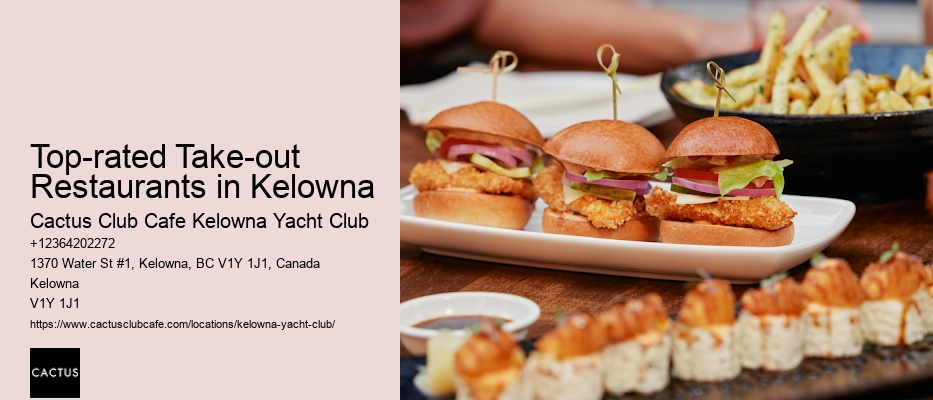 Kelowna Restaurants with Authentic Flavors