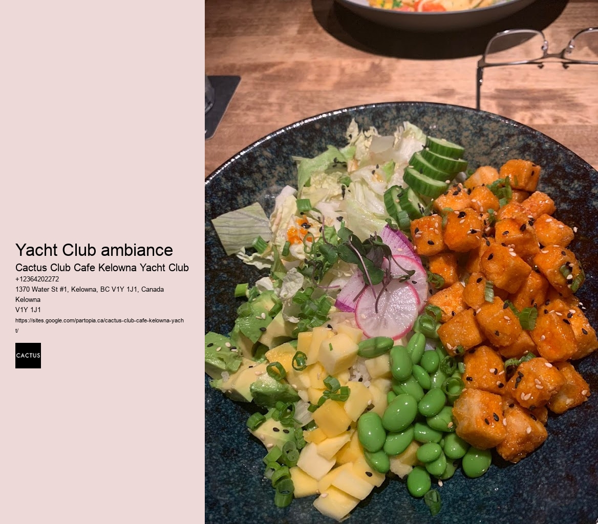 Kelowna lakeside restaurant specials