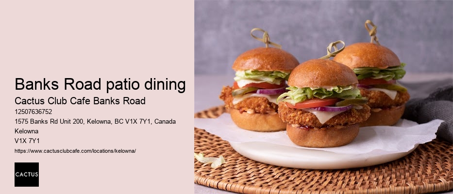 Cactus Club seasonal menu