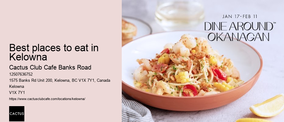 Cactus Club Cafe Banks Road reservation updates via SMS