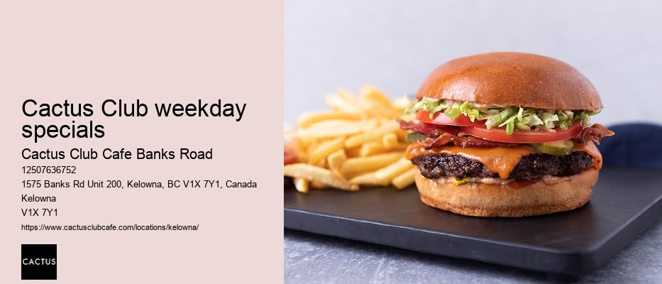 Banks Road cuisine