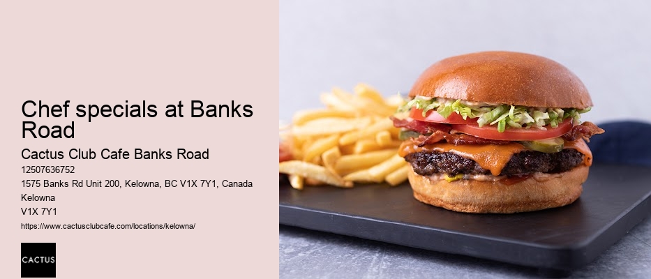 Kelowna restaurant for special occasions