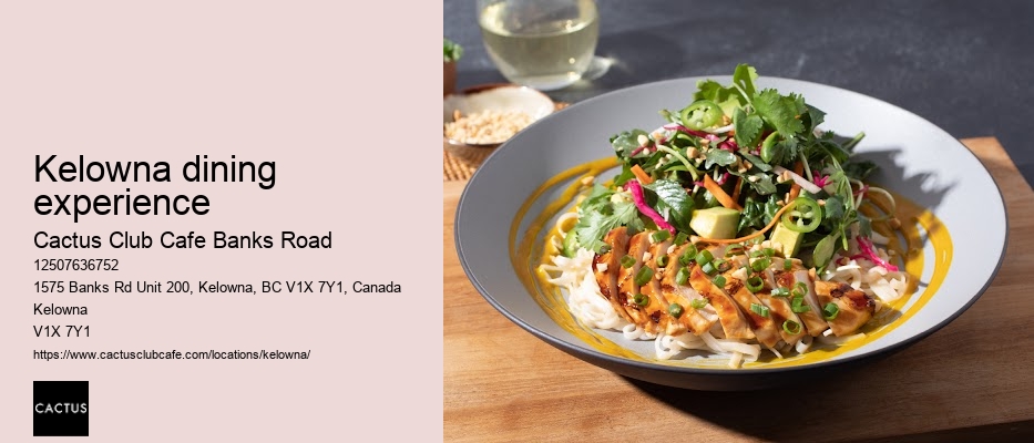 Cactus Club Cafe Banks Road reservation app