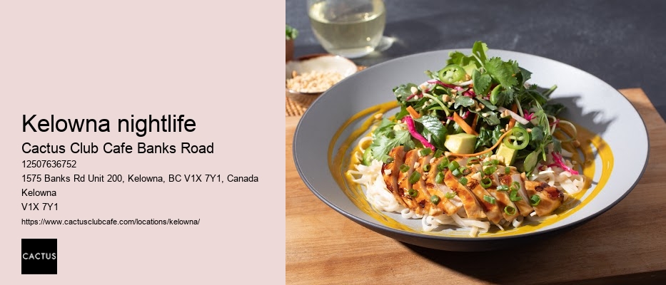 Best seafood in Kelowna