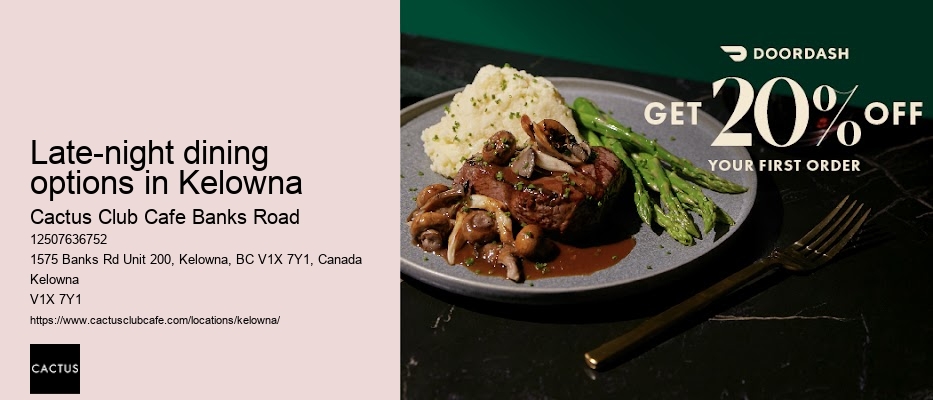 Cactus Club Instagram-worthy dishes