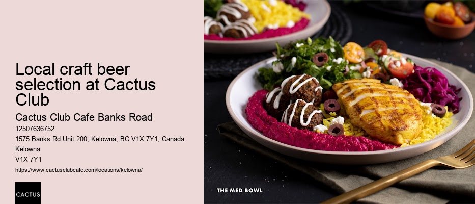 Cactus Club Cafe Banks Road gift cards