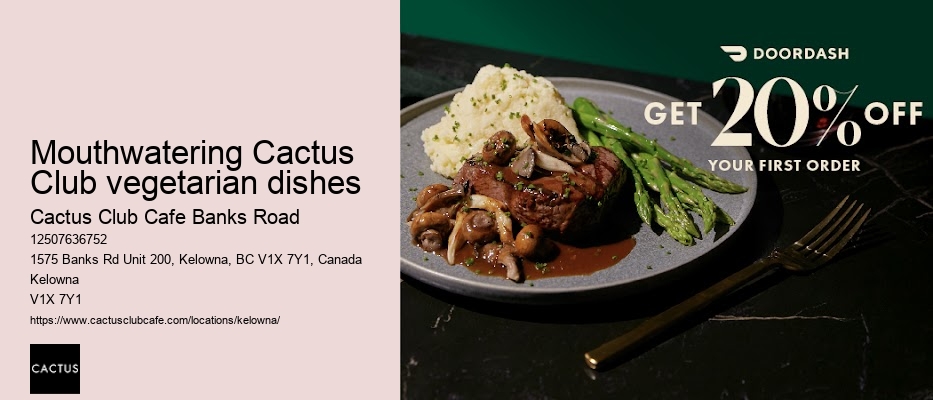 Cactus Club Cafe Banks Road reservation confirmation