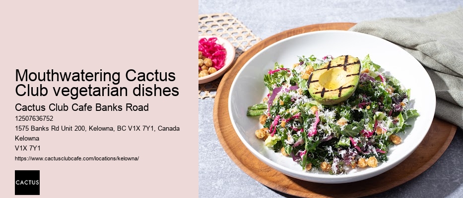 Kelowna restaurant with upscale dining options