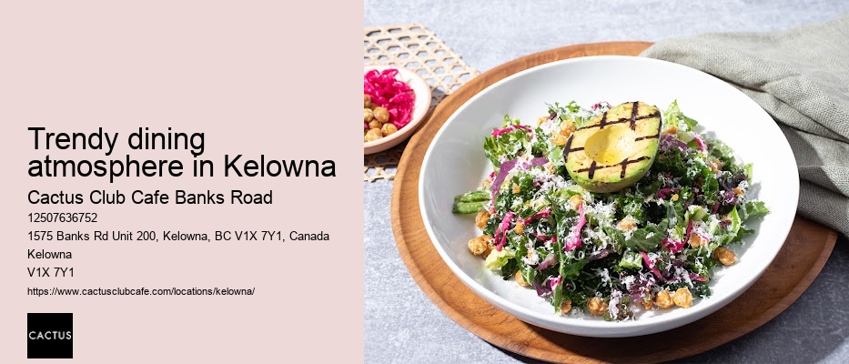 Cactus Club Cafe Banks Road reviews