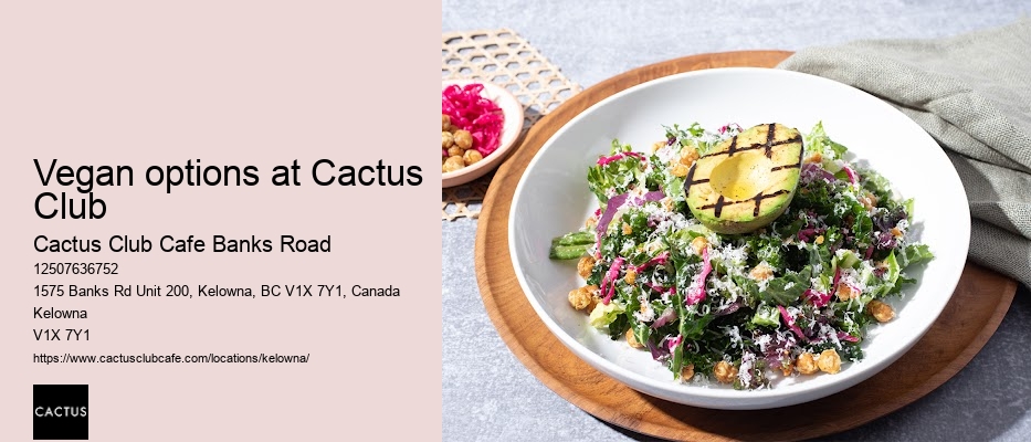Cactus Club Cafe Banks Road Instagram